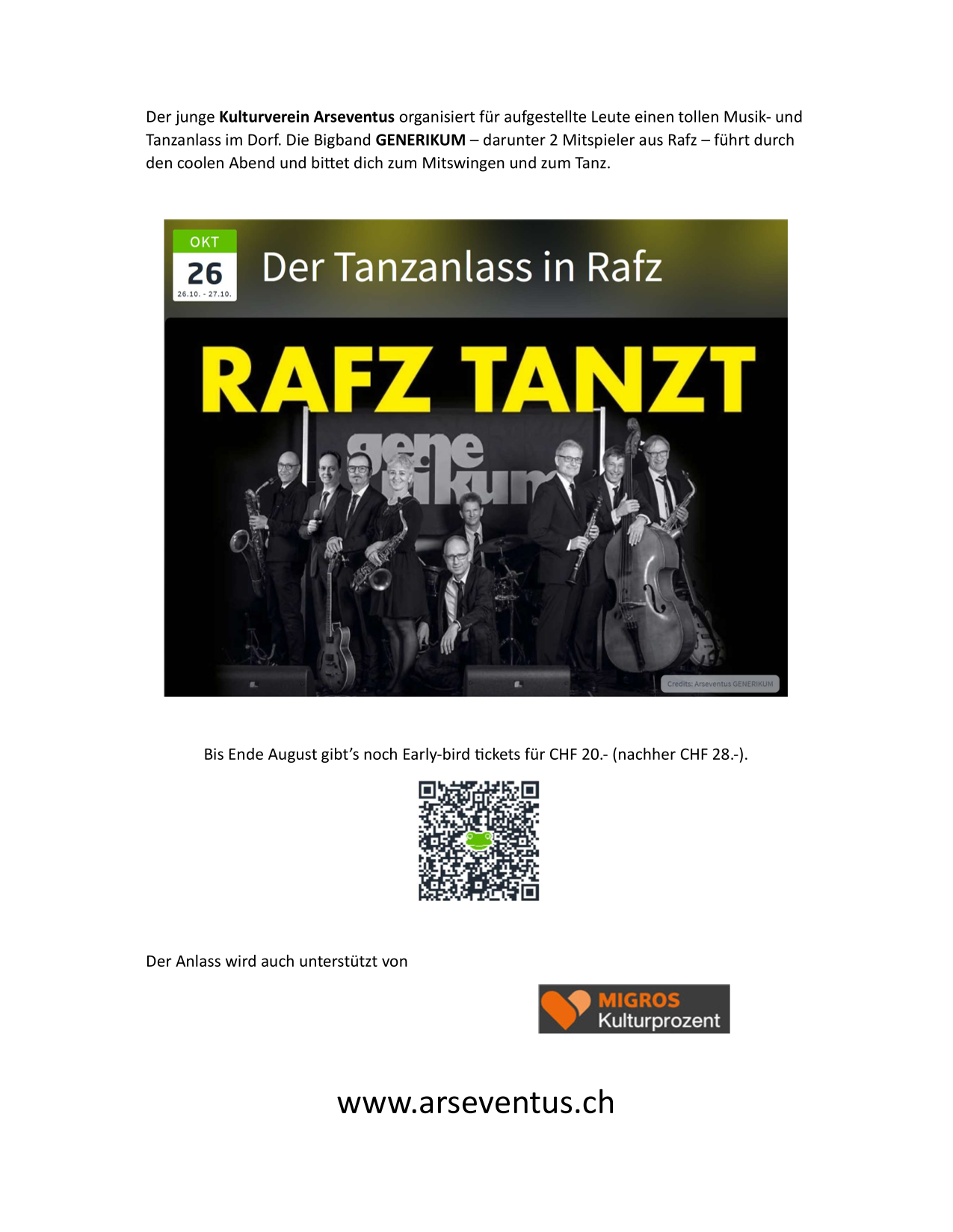 Der Tanzanlass in Rafz- Featured Shot